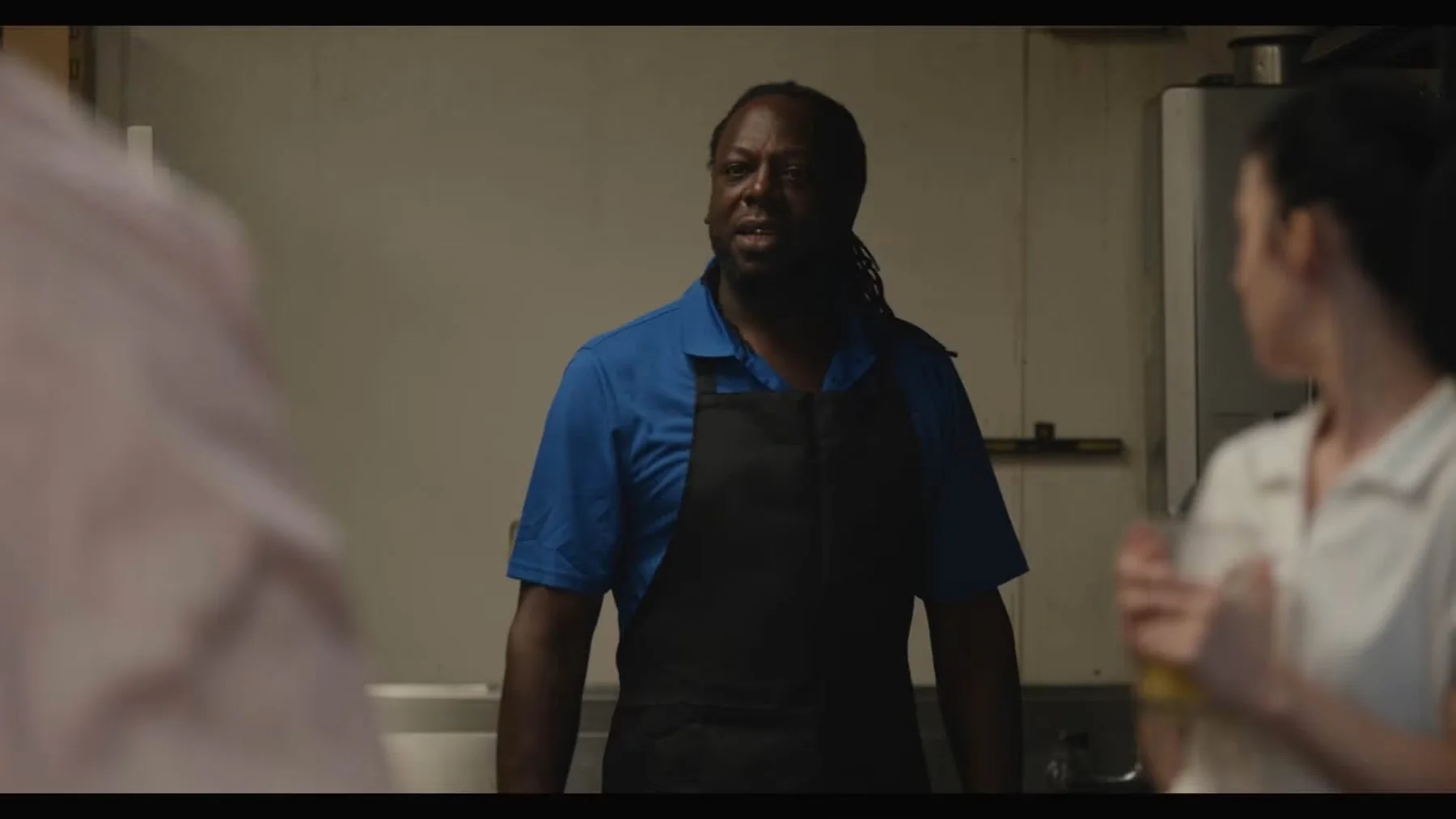 Restaurant staff scene
